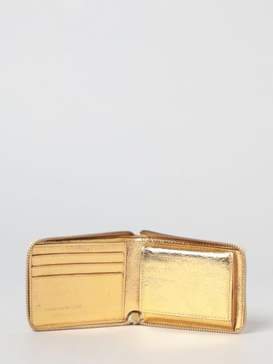 26SS 꼼데가르송 남성지갑 SA7100G ORO Gold - COMME DES GARCONS