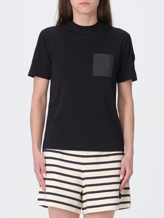 26SS 몽클레어 반팔 티셔츠 L10938C0000889AZ0 999 Black