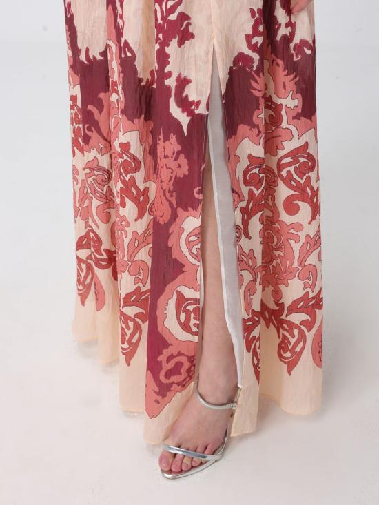 26SS H 꾸뛰르 롱 스커트 HG10504660 MOGANO Mahogany - H COUTURE