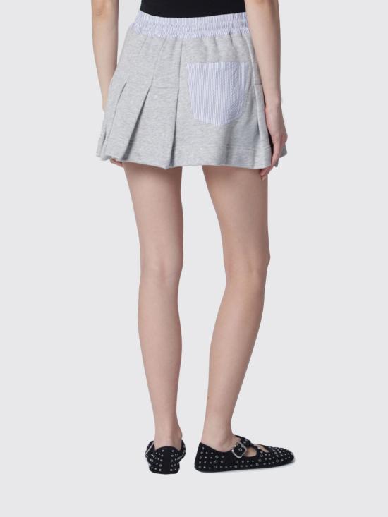 26SS 비비안웨스트우드 미디 스커트 1J01000KJ00AS O102 Grey - VIVIENNE WESTWOOD