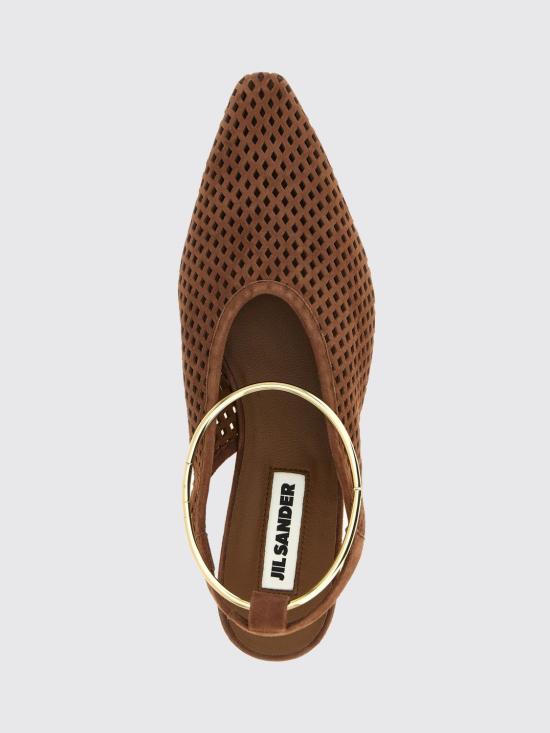 26SS 질샌더 플랫 슈즈 J15WX0019P7587 211 Brown - JIL SANDER