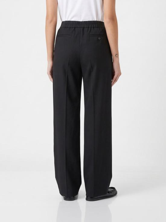 26SS 루루 드 세종 스트레이트 팬츠 TAKAROALDS Black - LOULOU DE SAISON