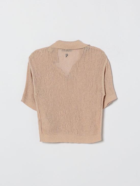 26SS [키즈] 돈답 폴로 셔츠 DFMA043CFL110 C019 Pink - DONDUP