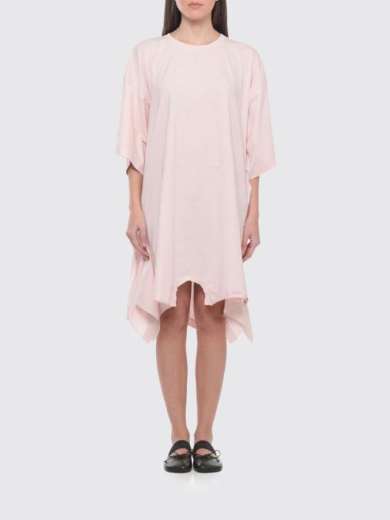 26SS MM6 메종마르지엘라 코튼 저지 드레스 S52CT0795M20170 231 Pink