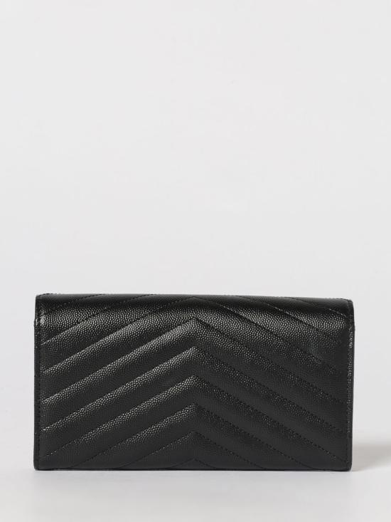26SS 생로랑 지갑 372264BOW01 1000 Black - SAINT LAURENT
