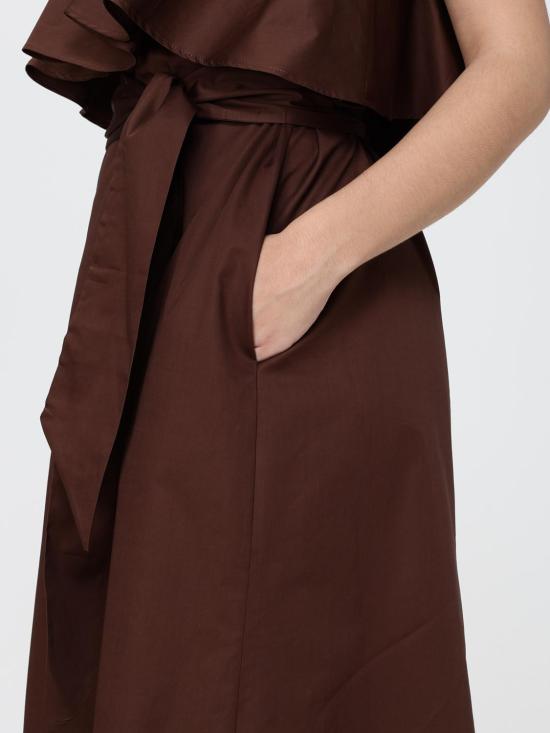 26SS 하니타 롱 원피스 HV38234597 EBANO Ebony - HANITA