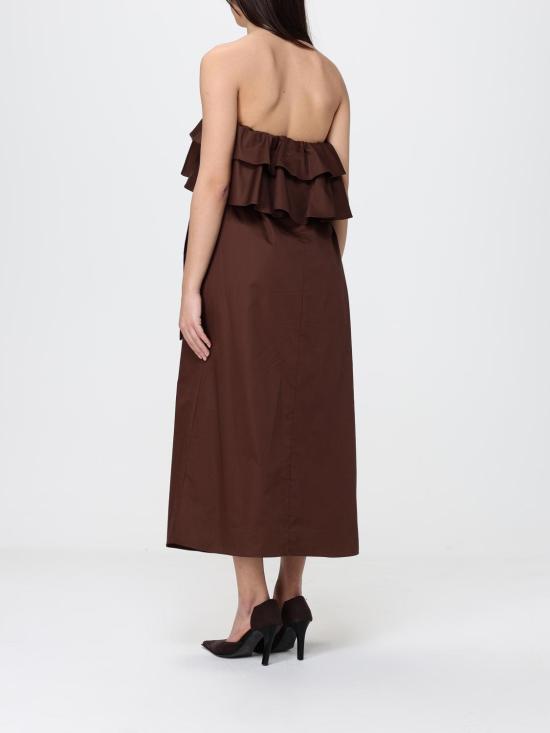 26SS 하니타 롱 원피스 HV38234597 EBANO Ebony - HANITA