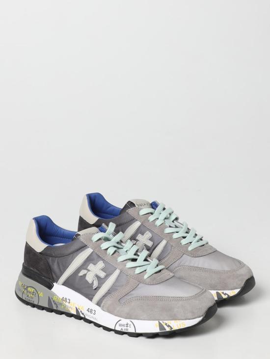 26SS 프리미아타 랜더 코어 레이스업 스니커즈 LANDER 4586 Grey - PREMIATA