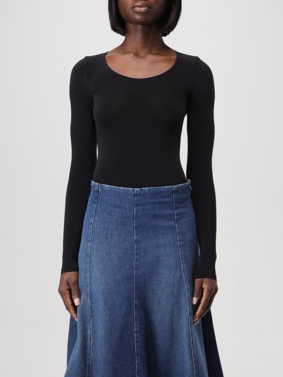 26SS 월포드 바디수트 티셔츠 78055 7005 Black