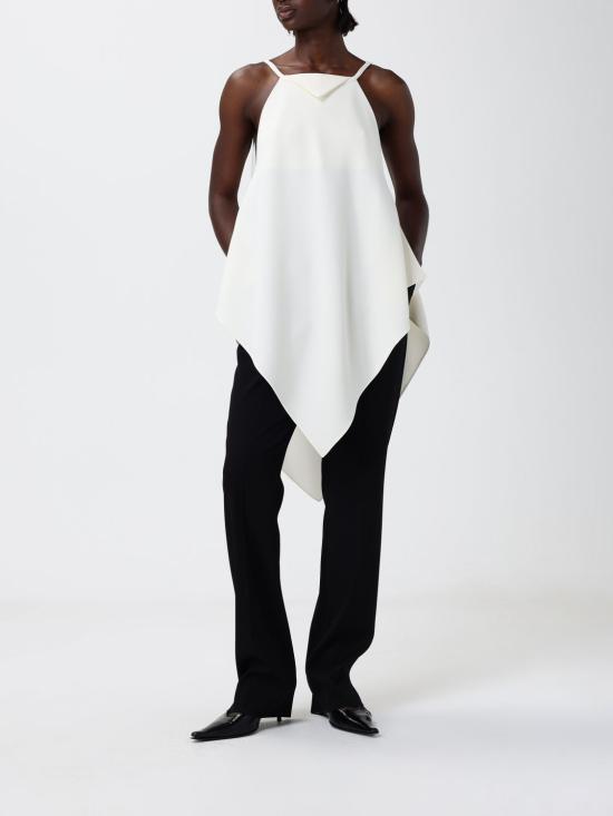 26SS 발렌시아가 민소매 티셔츠 872352TUT14 9002 White - BALENCIAGA