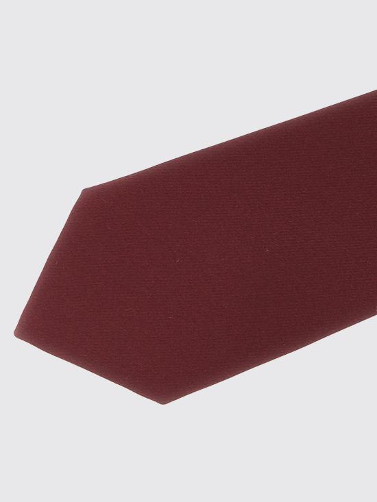 26SS 생로랑 넥타이 8583553Y011 6100 Burgundy - SAINT LAURENT