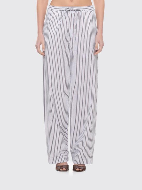 26SS 루루 드 세종 트레이닝/조거 팬츠 CISCO DARK RED LIGHT BLUE Red