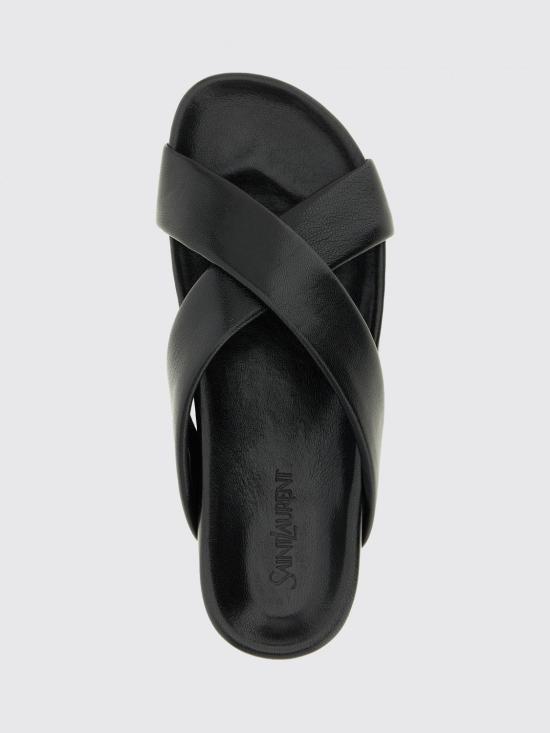 26SS 생로랑 뮬/슬리퍼 860982AAF4C 1000 Black - SAINT LAURENT