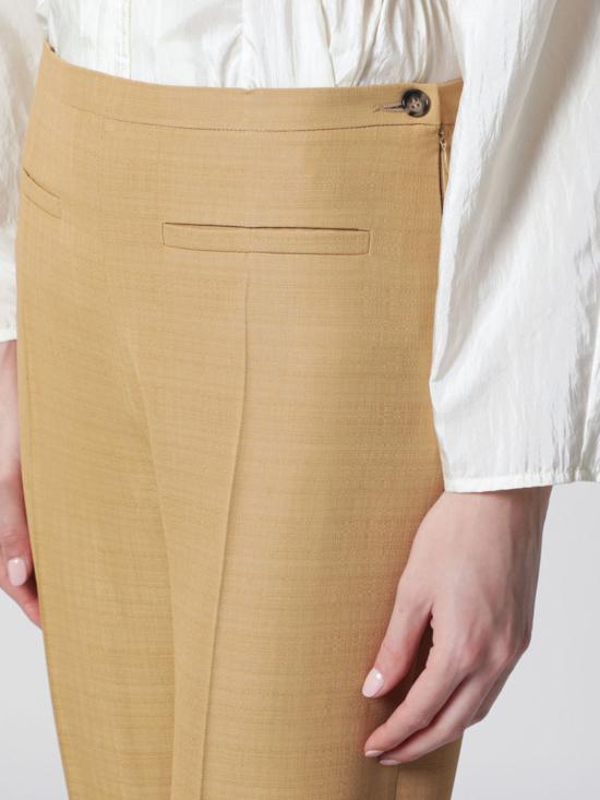 26SS 알베르타 페레티 스트레이트 팬츠 03020138 0148 Beige - ALBERTA FERRETTI