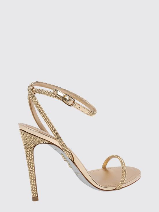 26SS 르네 카오빌라 힐/펌프스 C128441054000 O167 Gold - RENE CAOVILLA