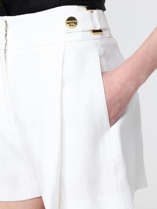 26SS 엘리자베타프랜치 숏팬츠 SH01162E2 360 Ivory - ELISABETTA FRANCHI