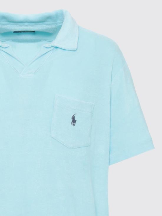 26SS 폴로 랄프로렌 폴로 티셔츠 710A12491 004 Gnawed Blue - POLO RALPH LAUREN