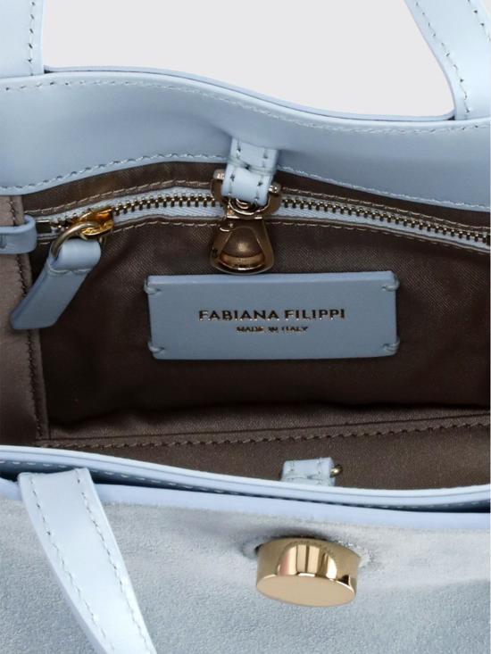 26SS 파비아나 필리피 토트백 BGD266A810M000 5154 Gnawed Blue - FABIANA FILIPPI