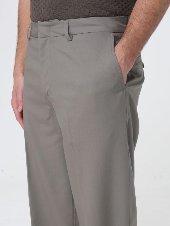 26SS 엠포리오 아르마니 스트레이트 팬츠 EM003167AF24849 U8049 Black - EMPORIO ARMANI