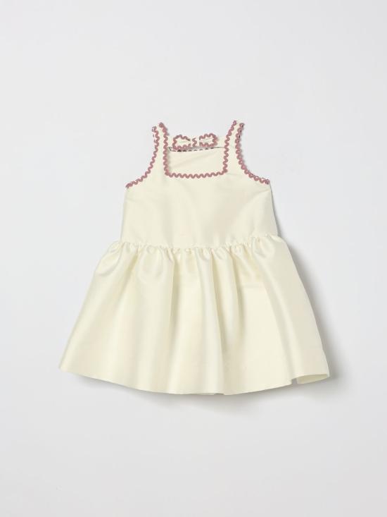 26SS [키즈] 시모네타 원피스 SY1B02S0251 102RS Ivory - SIMONETTA