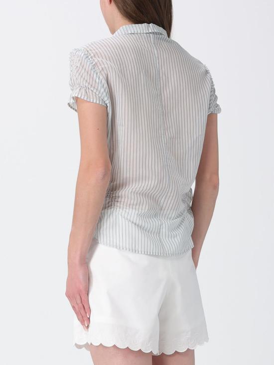 26SS 로우클래식 블라우스 LCPS26TO01158 0818 Blue - LOW CLASSIC