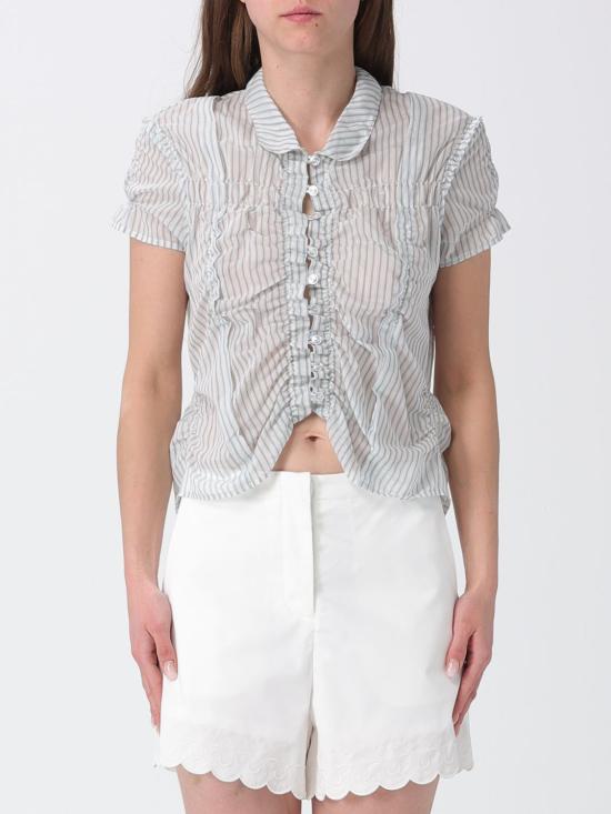 26SS 로우클래식 블라우스 LCPS26TO01158 0818 Blue