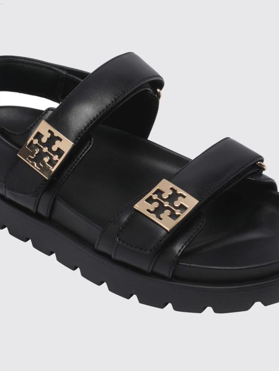 26SS 토리버치 멜로우 스포츠 샌들 179591 043 Black - TORY BURCH