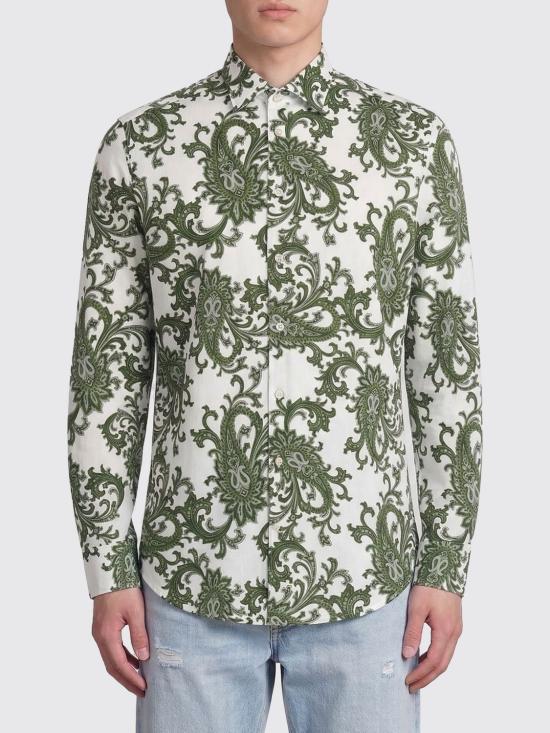 26SS 에트로 긴팔 셔츠 MRIB000599SAEG7 X0802 Green