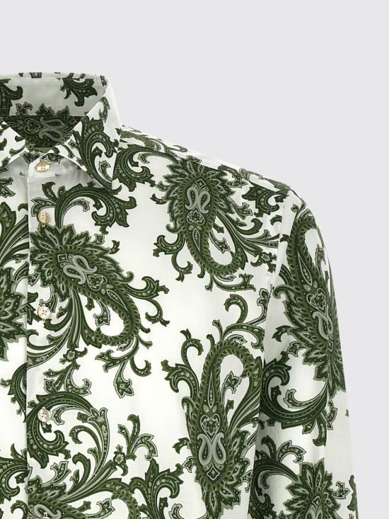 26SS 에트로 긴팔 셔츠 MRIB000599SAEG7 X0802 Green - ETRO