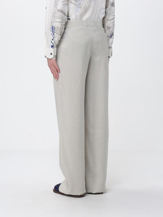 26SS 엠포리오 아르마니 스트레이트 팬츠 EM005059TE20387 U1094 Black - EMPORIO ARMANI