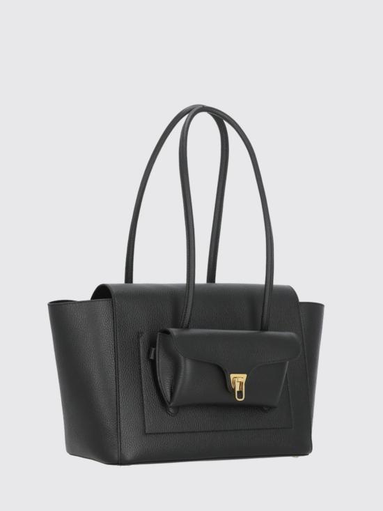 26SS 코치넬리 숄더백 E1T8A110201 001 Black - COCCINELLE
