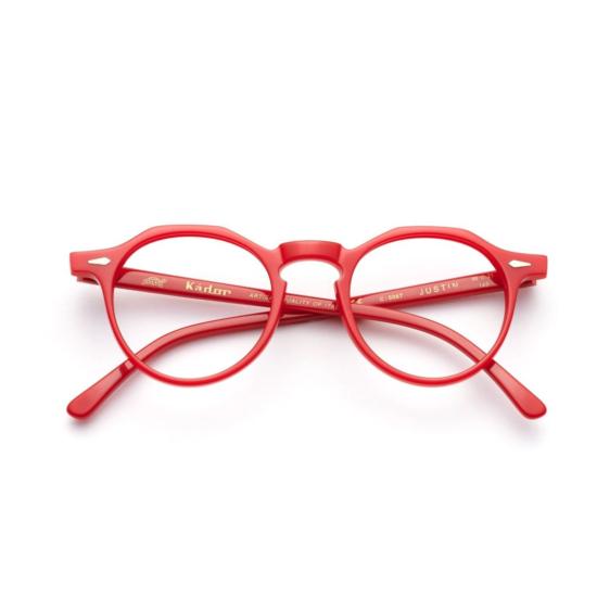  카돌 안경 저스틴 볼드 라운드 프레임  (키홀 브릿지 디자인)