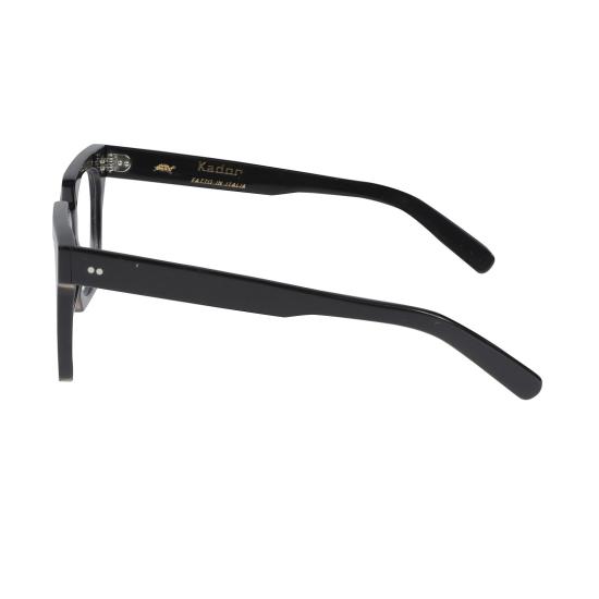  카돌 안경 마야 오버사이즈 스퀘어 프레임 안경 (유광 블랙 마감) - KADOR