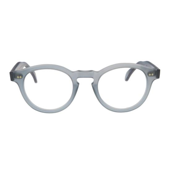  카돌 안경 토니 라운드형 반투명 회색 안경 (키홀 브릿지)