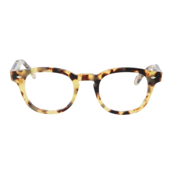  카돌 안경 우디 칼 49 호피무늬 원형 프레임 안경