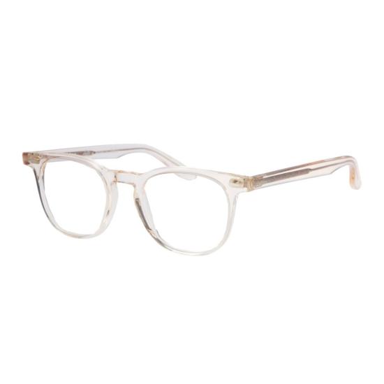 카돌 안경 클라크 반투명 베이지색 렌즈 안경 (둥근 사각형 렌즈) - KADOR