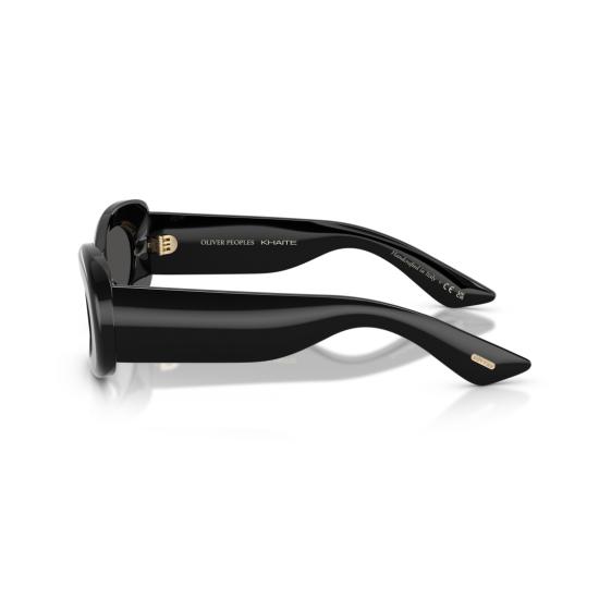 26SS 올리버피플스 선글라스 0Ov5606su 골드 액센트가 있는 오버사이즈 블랙 아세테이트 - OLIVER PEOPLES