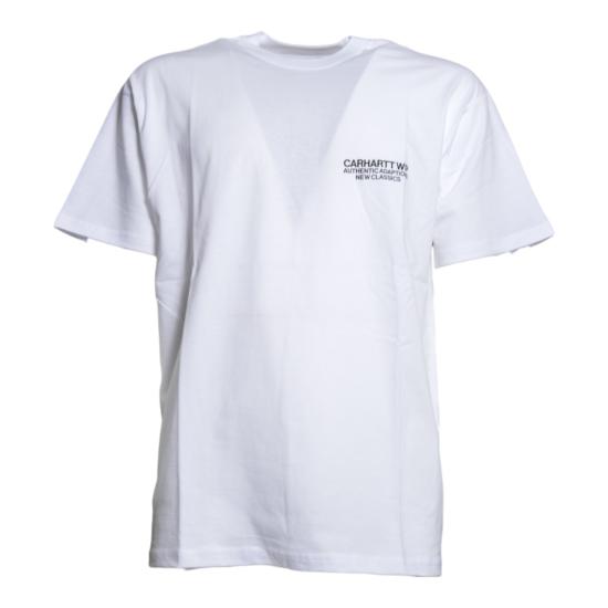 26SS 칼하트 WIP 숏슬리브 션 해밀턴 03 티셔츠 I036270 02XX Bianco