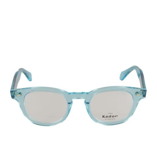  카돌 안경 우디 반투명 연한 파란색 아세테이트 안경