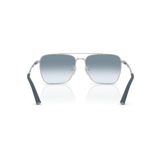 26SS 올리버피플스 선글라스 0Ov1362s 사각 금속 프레임 , 그라데이션 블루 렌즈 - OLIVER PEOPLES