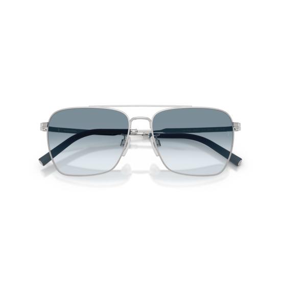 26SS 올리버피플스 선글라스 0Ov1362s 사각 금속 프레임 , 그라데이션 블루 렌즈 - OLIVER PEOPLES