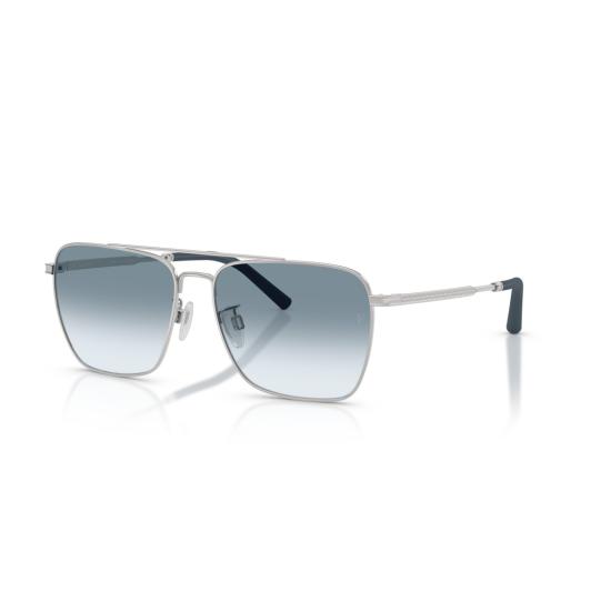 26SS 올리버피플스 선글라스 0Ov1362s 사각 금속 프레임 , 그라데이션 블루 렌즈 - OLIVER PEOPLES