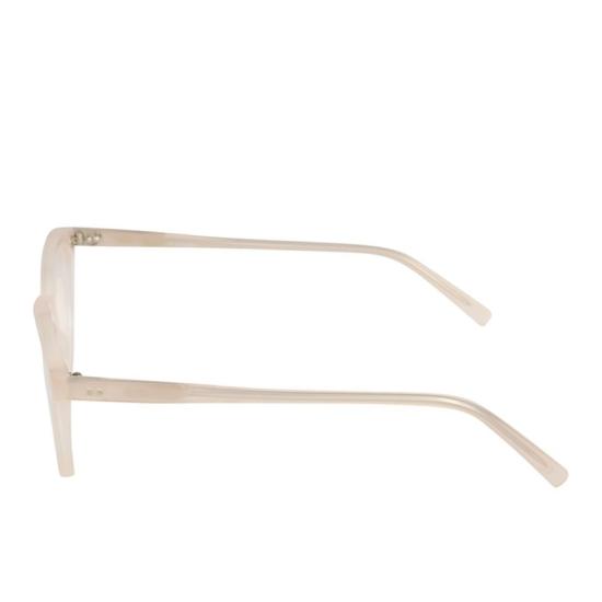  카돌 안경 Chyli/N 반투명 베이지색 원형 프레임 안경 (테이퍼형 다리) - KADOR