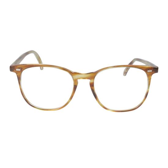  카돌 선글라스 키홀 브릿지가 있는 심플한 원형 호피무늬