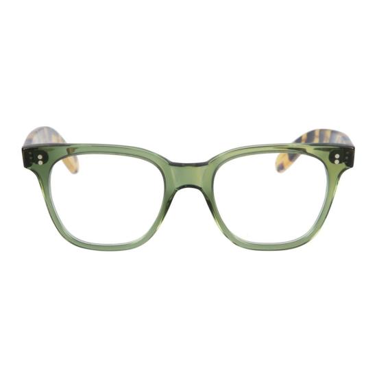  카돌 안경 코어 반투명 올리브 그린 사각 프레임 안경
