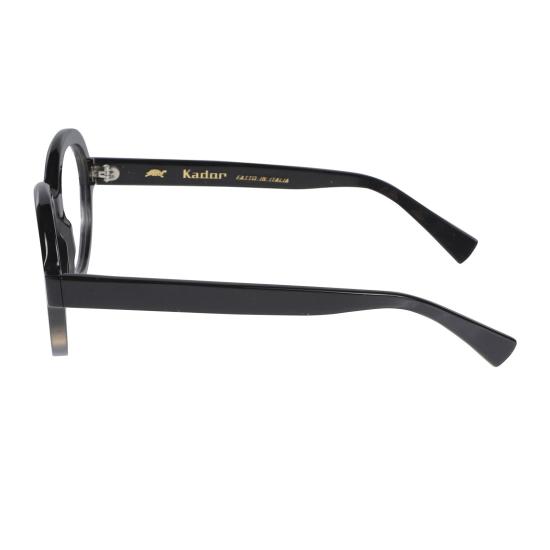  카돌 안경 카롤라 볼드 라운드 프레임 안경 (유광 블랙 마감) - KADOR