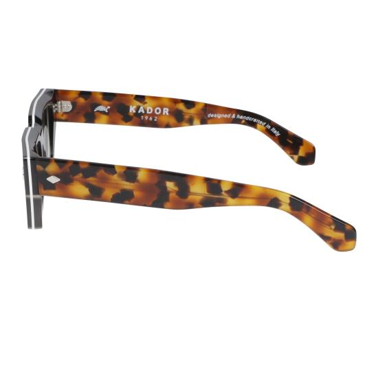  카돌 선글라스 디스코 볼드 직사각형 프레임  (호피 무늬 템플) - KADOR
