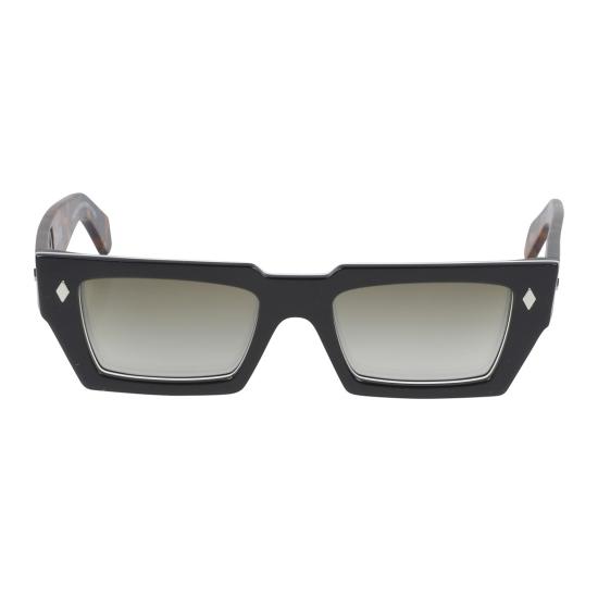  카돌 선글라스 디스코 볼드 직사각형 프레임  (호피 무늬 템플)