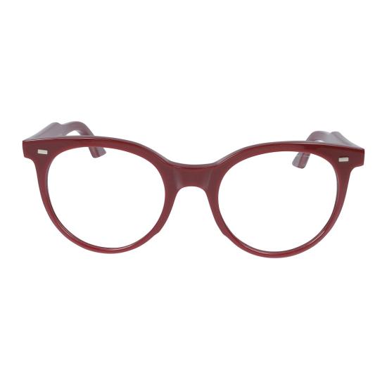  카돌 안경 신다 매끄럽고 광택 있는 둥근 프레임 안경 (금속 장식 포함)