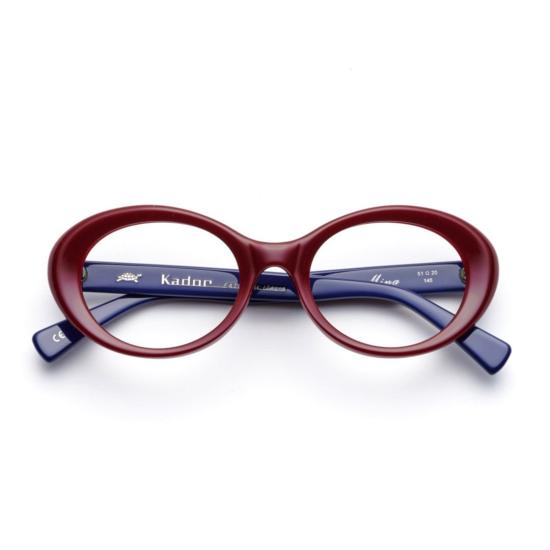  카돌 선글라스 미나 타원형 프레임  (유광 투톤 마감)